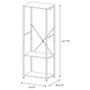 Home Deco Factory Perchero C/2 Estantes Stan