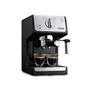 De'Longhi ECP33.21.BK Machine à expresso avec pompe, système Cappuccino 360° et double égouttoir, Noir et argent