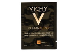 Vichy Dermablend - Fond de Teint Liquide Hydratant - Teinte 35 Sable - Échantillon 1 ml