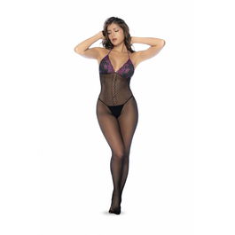Ensemble de Lingerie Mapalé Noir Lila Taille unique (Taille unique)