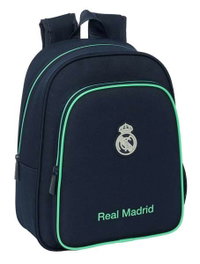 Safta Mochila Infantil Adapt. Carro Real Madrid 2ª Equipacion 25/26 - Sac à dos enfant pour chariot 27x33x10 cm