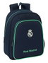 Safta Mochila Infantil Adapt. Carro Real Madrid 2ª Equipacion 25/26 - Sac à dos enfant pour chariot 27x33x10 cm