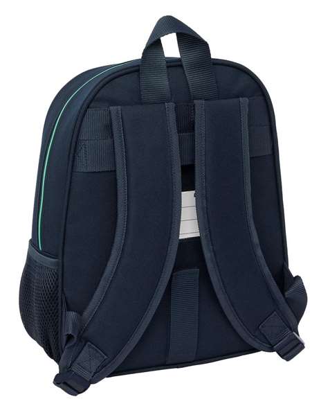 Safta Mochila Infantil Adapt. Carro Real Madrid 2ª Equipacion 25/26 - Sac à dos enfant pour chariot 27x33x10 cm