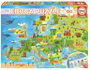 Educa Puzzle 150 pièces Carte de l'Europe
