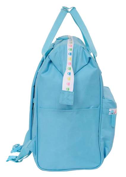 Benetton Sac à dos avec anses pour ordinateur portable 13 pouces modèle Spring - 27 x 40 x 19 cm