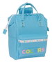 Benetton Sac à dos avec anses pour ordinateur portable 13 pouces modèle Spring - 27 x 40 x 19 cm