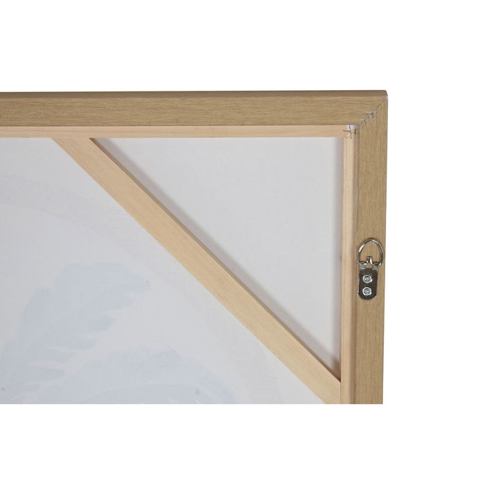 Toile Home ESPRIT Vert Beige Palmiers Colonial 75 x 4 x 100 cm (2 Unités)