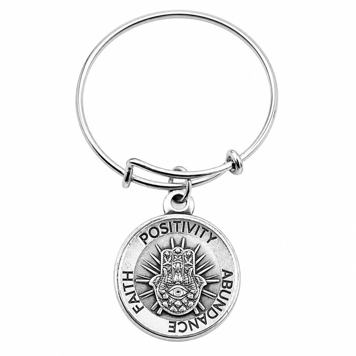 Alex And Ani Bague Main de Fatima Charm Taille 55 Alex And Ani Bague Main de Fatima Charm Taille 55