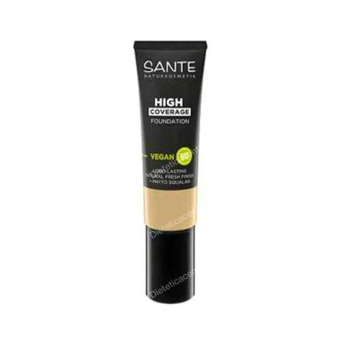 Sante Fond de Teint Fluide Très Haute Couverture 02 Warm Ivory 25 ml - Vegan Sante Fond de Teint Fluide Très Haute Couverture 02 Warm Ivory 25 ml - Vegan