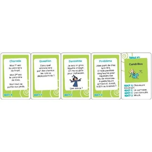 Ravensburger Les Incollables - Jeu des Énigmes, Jeu de Société Enfants pour la Réflexion et la Logique, 2 à 6 Joueurs, Dès 7 Ans