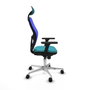 Piqueras y Crespo Chaise de Bureau 3D086N1 Turquoise