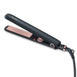 Beurer HS-30 - Planche à lisser pour cheveux à plaques céramiques tourmalines, température ajustable de 100 à 200°C