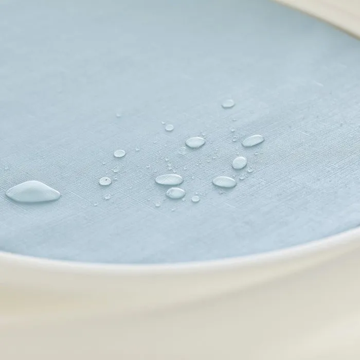 Thermobaby VASCO - Table à langer bébé pliable avec matelas lavable, fabrication française, blanc