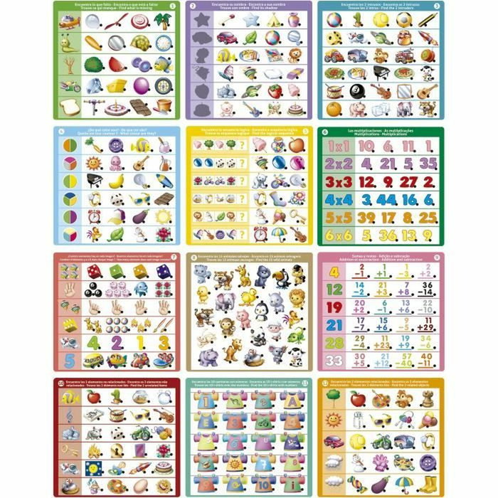 Educa Conector Logic - Jeu éducatif format livre avec stylo lumineux et sonore