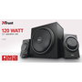 Haut-parleurs de PC Trust Yuri Noir 120 W