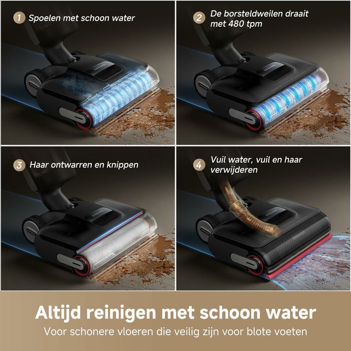 Aspirateur Dreame 011101AA000278 Noir