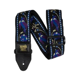 Ernie Ball Sangle Jacquard Purple Pleasant Pheasant pour Guitare et Basse