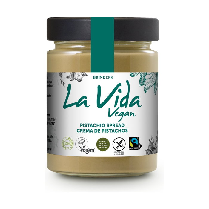 La Vida Vegan Crème de Pistache Bio Vegan 270g