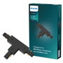 Philips Easylink Connecteur en T, Noir, Système de Rail H 3 Câbles, 1800W, 220-240V