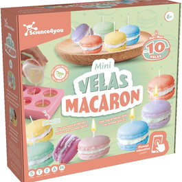 SCIENCE4YOU Mini Velas Macaron