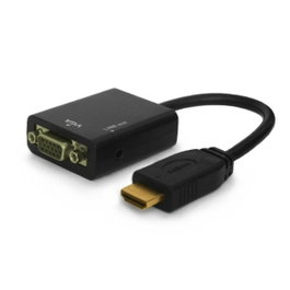 Savio Adaptateur HDMI vers VGA CL-23 Noir