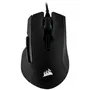 Corsair IRONCLAW RGB - Souris gaming FPS/MOBA, capteur optique 18000 DPI, rétroéclairage RGB, 7 boutons programmables, noire, 105 g