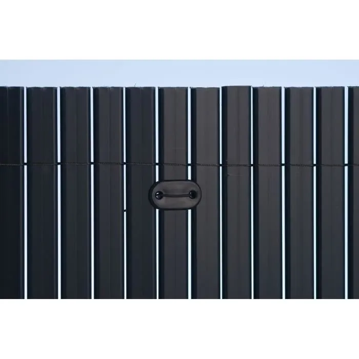 Nature - Set de 26 fixations pour maille avec attache et brin - Gris anthracite