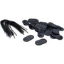 Nature Set de 26 fixations pour mailles, gris anthracite
