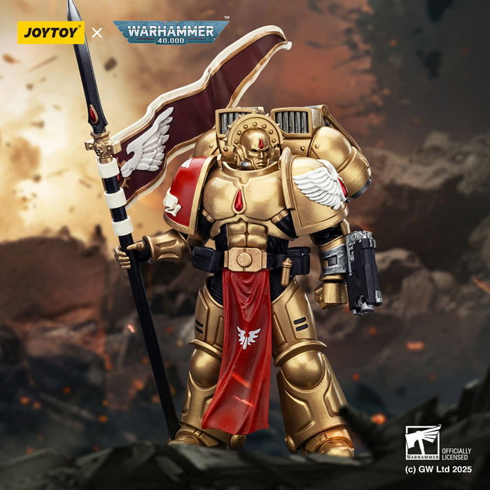 Warhammer 40,000: Combat Patrol Blood Angels figurine Sanguinary Guard 3 with Angelus Boltgun and Encarmine Spear 20 cm Warhammer 40,000: Combat Patrol Blood Angels figurine Sanguinary Guard 3 with Angelus Boltgun and Encarmine Spear 20 cm