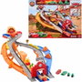 Mattel Cars Piste de Course Rescue Road - Coffret de quatre véhicules Disney Pixar Cars