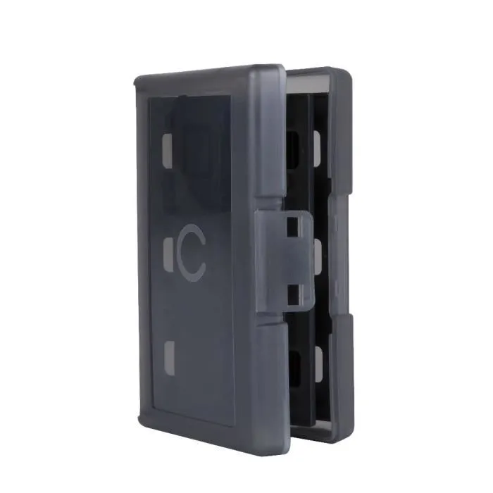 Konix Boîtier de Protection et Transport pour 24 Cartouches de Jeux Nintendo Switch 2 - Antichoc - Compact - Noir