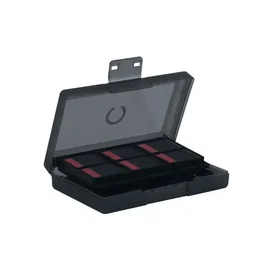 Konix Boîtier de Protection et Transport pour 24 Cartouches de Jeux Nintendo Switch 2 - Antichoc - Compact - Noir