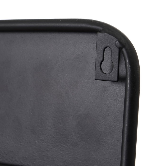 BigBuy Home Porte-rouleaux de Cuisine Noir Naturel Fer