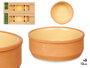 La Dehesa Set de 6 cazuelas en terre cuite 12 cm couleur moutarde (Set de 8)