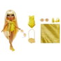 Rainbow High Swim & Style - Poupée mannequin articulée Sunny (Jaune)