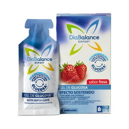 DIABALANCE Gel de Glucose à Effet Soutenu Fraise (4 unités)