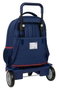 Safta Sac à dos Grand Avec Roues Compact et Évolutif, Extensible "Le Poulpe", Dimensions 33 x 45 x 22 cm