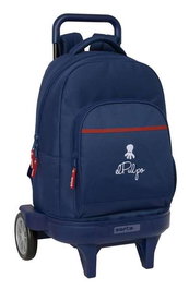 Safta Sac à dos Grand Avec Roues Compact et Évolutif, Extensible "Le Poulpe", Dimensions 33 x 45 x 22 cm