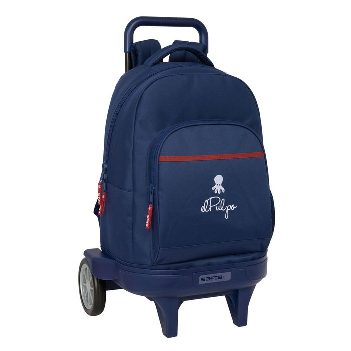 Cartable à roulettes El Pulpo Blue marine 33 x 45 x 22 cm Cartable à roulettes El Pulpo Blue marine 33 x 45 x 22 cm