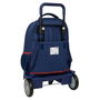 Cartable à roulettes El Pulpo Blue marine 33 x 45 x 22 cm