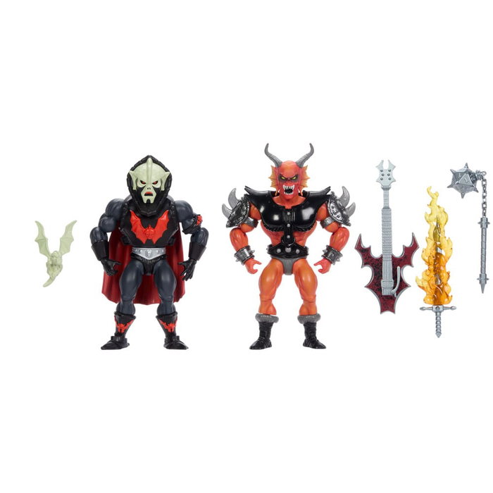 Masters of the Universe x Stranger Things Origins pack 2 figurines Hordak & Hellfire-Man 14 cm Masters of the Universe x Stranger Things Origins pack 2 figurines Hordak & Hellfire-Man 14 cm