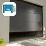 Avidsen Strömma 600 - Motorisation pour porte de garage avec guidage par chaîne et rail en U - Support jusqu'à 75 kg - Inclut 2 télécommandes