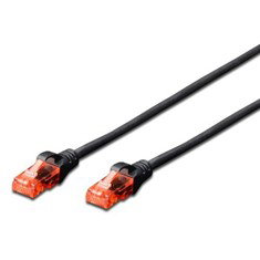 Ewent Cable Red Latiguillo RJ45 UTP Cat6 2 mètres Noir