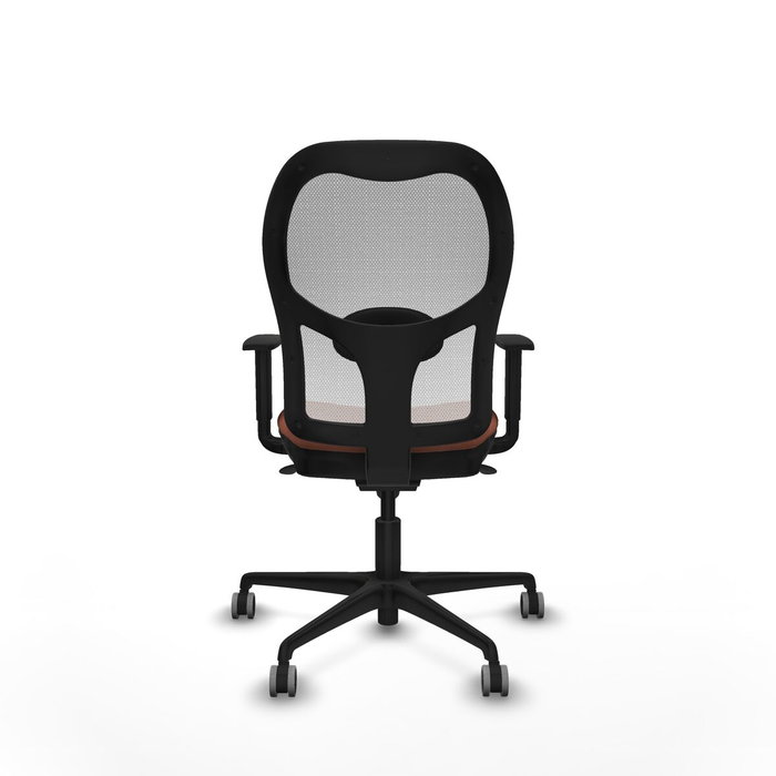 Piqueras y Crespo Chaise de Bureau 1D036G0 Blanc Marron Piqueras y Crespo Chaise de Bureau 1D036G0 Blanc Marron