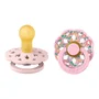 Bibs Sucette BIBS x Liberty Boheme Blossom Mix Taille 1 en Caoutchouc Naturel - Pack de 2