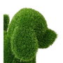 BigBuy Outdoor Figurine Décorative Chien en Gazon Artificiel 25 x 35 x 35 cm