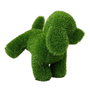 BigBuy Outdoor Figurine Décorative Chien en Gazon Artificiel 25 x 35 x 35 cm