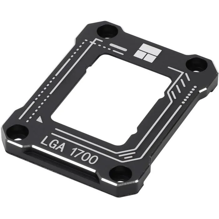 Thermalright LGA1700 Bending Corrector Frame - Cadre de renfort en aluminium pour socket Intel LGA1700 - Anti-déformation - Noir