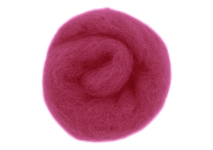 Felthu Feutre de laine rose forte Felthu Feutre de laine rose forte
