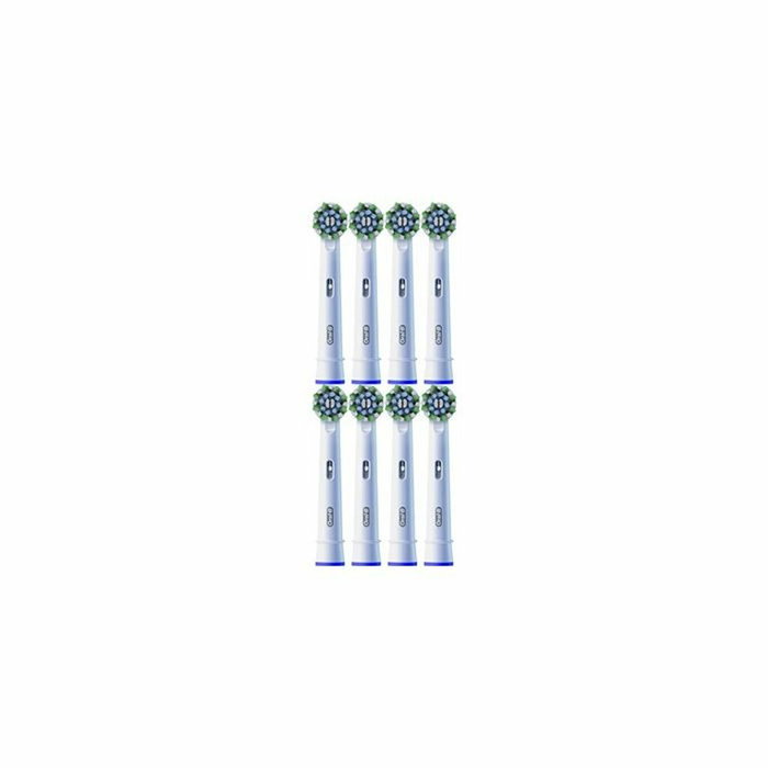 Braun Oral-B Cross Action - Pack de 8 brossettes avec filaments en X Braun Oral-B Cross Action - Pack de 8 brossettes avec filaments en X